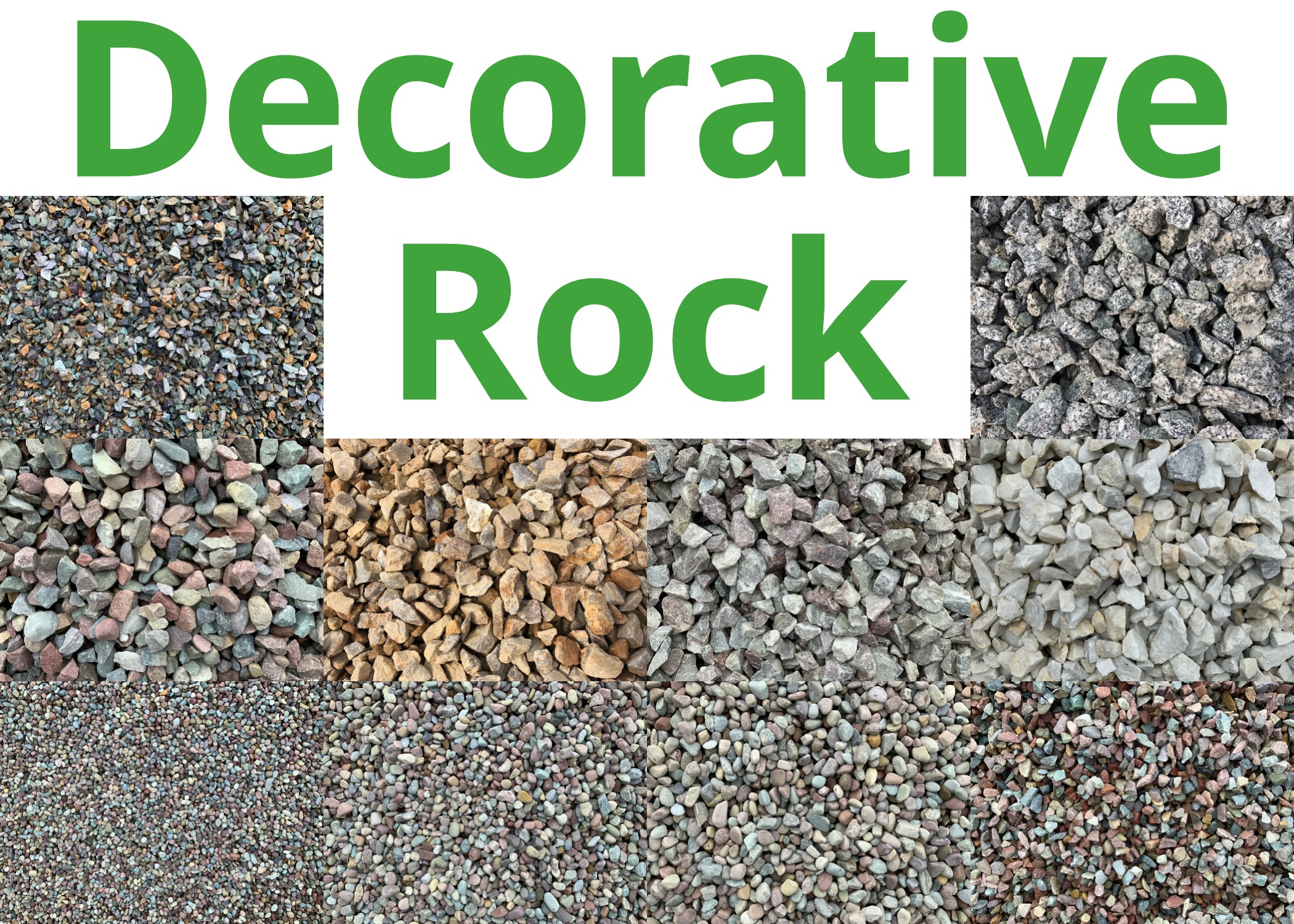 Manufacturer of decorative gravels and crushed stones - A World of